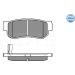 Bremsbelagsatz Hyundai T. Sonata 98- Mit Sensor 025 235 4314/W Bremsbelagsatz Hyundai T. Sonata 98- Mit Sensor 025 235 4314/W