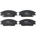 Bremsbelagsatz Hyundai P. Accent/P GDB893 Bremsbelagsatz Hyundai P. Accent/P GDB893