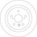 Bremsscheibe Toyota T. Camry DF4500