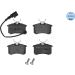 Bremsbelagsatz Vw T. Polo/Ibiza/Cordoba 01-09/Fabia 99-08 Mit Sensor MEYLE-ORIGINAL: True to OE 025 238 2317/W Bremsbelagsatz Vw T. Polo/Ibiza/Cordoba 01-09/Fabia 99-08 Mit Sensor MEYLE-ORIGINAL: True to OE 025 238 2317/W