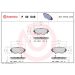 BREMBO Bremsklötze HA MAZDA 3 13 PRIME LINE P 49 049 BREMBO Bremsklötze HA MAZDA 3 13 PRIME LINE P 49 049