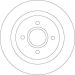 Bremsscheibe Ford T. Focus DF4251