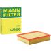 Mann & Hummel Luftfilter PKW AUDI,SEAT,SKODA,VW C 29 198