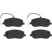 Bremsklötze VA CITROEN C8,Jumpy,FIAT,PEUG 95 COTEC GDB1503