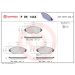 BREMBO Bremsklötze Xtra VA AUDI SEAT SKODA VW Golf 12 XTRA LINE P 85 144X
