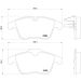 BREMBO Bremsklötze VA P 61 106 BREMBO Bremsklötze VA P 61 106