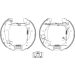 SATZ BREMSBACKEN FIAT DUCATO 10,14 3/94 84047901