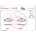 BREMBO Bremsklötze VA P 61 078 BREMBO Bremsklötze VA P 61 078