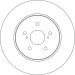 Bremsscheibe Lexus P.Rx 04 DF4493 Bremsscheibe Lexus P.Rx 04 DF4493
