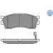 Bremsbelagsatz Kia P. Clarus/Rio/Shuma 1,3-2,0 16V 96-05 Mit Sensor MEYLE-ORIGINAL: True to OE 025 238 7316/W