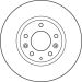 83 481 058 Bremsscheibe VA MAZDA CX-7 06- (DM296,60) TRW SINGLE DF4958S