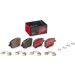BREMBO Bremsklötze Xtra VA SEAT SKODA VW Polo 01-12 XTRA LINE P 85 057X BREMBO Bremsklötze Xtra VA SEAT SKODA VW Polo 01-12 XTRA LINE P 85 057X