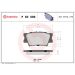 BREMBO Bremsklötze HA P 83 089 BREMBO Bremsklötze HA P 83 089