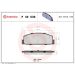 BREMBO Bremsklötze HA P 49 036 BREMBO Bremsklötze HA P 49 036