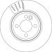 Bremsscheibe Mini P. Cooper 06- 280Mm DF4799 Bremsscheibe Mini P. Cooper 06- 280Mm DF4799