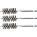 BGS Stahlbürste 17 mm Antrieb Außensechskant 6,3 mm (1/4 ) 3-tlg 3078-17-S