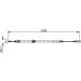 Handbremsseil IVECO Daily 4,5,6 06 1987482894 Handbremsseil IVECO Daily 4,5,6 06 1987482894