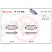 BREMBO Bremsklötze HA P 18 024 BREMBO Bremsklötze HA P 18 024