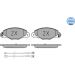 Bremsbelagsatz Citroen P. Xantia 98- Mit Sensor 025 231 3518/W Bremsbelagsatz Citroen P. Xantia 98- Mit Sensor 025 231 3518/W