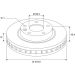 VALEO Bremsscheibe 672660 COATED