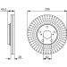 Bosch Automotive Bremsscheibe 0986479664 Bosch Automotive Bremsscheibe 0986479664