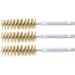 BGS Messingbürste 15 mm Antrieb Außensechskant 6,3 mm (1/4 ) 3-tlg 3078-15-M