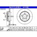 Bremsscheibe Ford T. C-Max/Focus 03-12 24.0111-0155.1 Bremsscheibe Ford T. C-Max/Focus 03-12 24.0111-0155.1