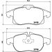 BREMBO Bremsklötze VA P 10 011 BREMBO Bremsklötze VA P 10 011