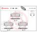 BREMBO Bremsklötze VA P 30 121 BREMBO Bremsklötze VA P 30 121
