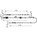 Handbremsseil 1987482803 Handbremsseil 1987482803
