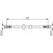 Bremsschlauch VA VW T4 90 1987476411