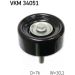Umlenkrolle Multi-V VKM 34051 Umlenkrolle Multi-V VKM 34051