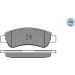 Bremsbelagsatz, Scheibenbremse MEYLE-PD: Advanced performance and design 025 220 4119/PD