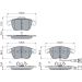 Bremsklötze AUDI,SEAT,VW 0 986 494 372 Bremsklötze AUDI,SEAT,VW 0 986 494 372