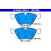 Bremsbelagsatz Bmw P. E39 2.0-3.5 95-04 13.0460-7089.2