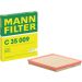 Mann & Hummel Luftfilter PKW FORD Tourneo,Transit 2,2 TDCi 11 C 35 009