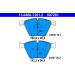 Bremsbelagsatz Bmw S. 5/7/X5/X6 3.0-6.0 09 13.0460-7261.2