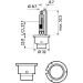 D2R 85V 35W P32d-3 WhiteVision Gen2 5000K Xenon 1 Stück Philips P32d-3, Xenon-Lampe Xenon WhiteVision gen2 85126WHV2S1