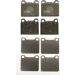Bremsklötze HA VOLVO S70,240,740,850,940 77 COTEC GDB1160 Bremsklötze HA VOLVO S70,240,740,850,940 77 COTEC GDB1160