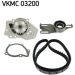 SKF Wasserpumpe + Zahnriemensatz VKMC 03200 SKF Wasserpumpe + Zahnriemensatz VKMC 03200