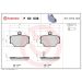 BREMBO Bremsklötze VA P 50 038 BREMBO Bremsklötze VA P 50 038