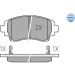 Bremsbelagsatz Toyota P. Corolla 98- Mit Sensor 025 230 8818/W
