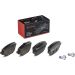 BREMBO Bremsklötze HA P 68 076 BREMBO Bremsklötze HA P 68 076