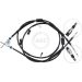 A.B.S. Handbremsseil Seilzug Festellbremse K12825 A.B.S. Handbremsseil Seilzug Festellbremse K12825