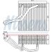 Verdampfer PKW VW GOLF IV 97 92176
