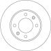 Bremsscheibe Citroen T. Berlingo/C2/C3/C4/Xsara 99 DF4185 Bremsscheibe Citroen T. Berlingo/C2/C3/C4/Xsara 99 DF4185