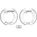 Satz Bremsbacken Ford Transit 2.2 Tdci 06 84059100