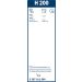 Bosch Heckscheibenwischer H200 3397011964 Bosch Heckscheibenwischer H200 3397011964