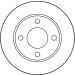 Bremsscheibe Vw T. A80/100 DF1526
