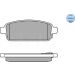 Bremsbelagsatz Opel T. Astra/Zafira 09- Mit Sensor 025 250 9616/W Bremsbelagsatz Opel T. Astra/Zafira 09- Mit Sensor 025 250 9616/W
